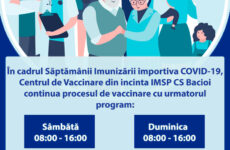 Vaccinează-te împotriva COVID-19. Fii în siguranță!