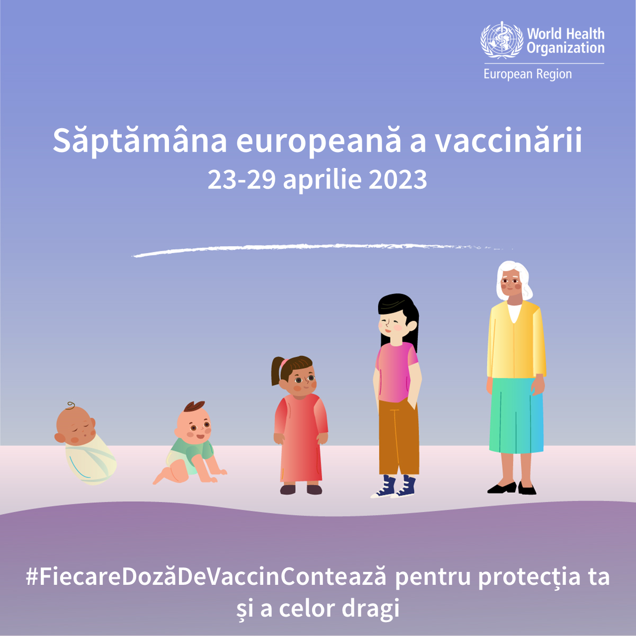 Read more about the article 23-29 aprilie 2023 marcăm Săptămâna europeană a vaccinării