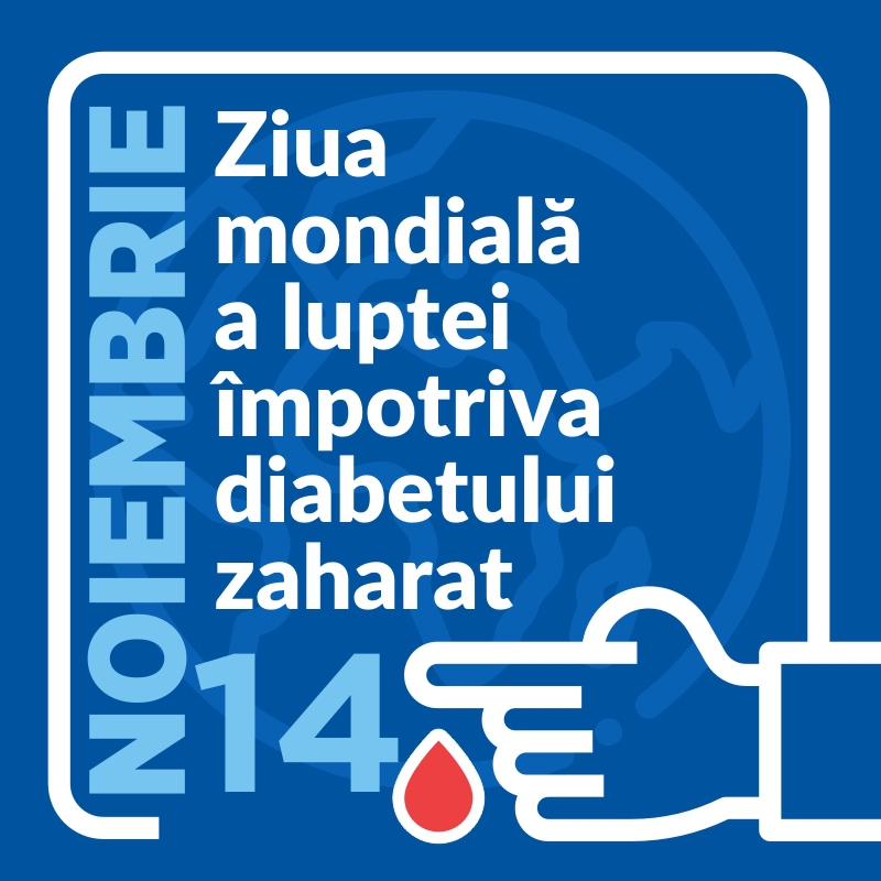 Read more about the article 14 NOIEMBRIE – ZIUA MONDIALĂ A DIABETULUI